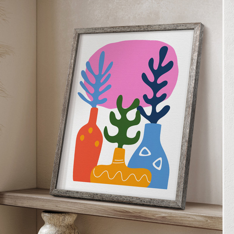Matisse CDLIX, reproduction d'art encadrée - bois massif, H 11 po x l 9 po