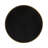 Francies 12" Round Granite Pedestal Side Table
