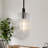 Karagh 1 - Light Matte Black Pendant(1-Set)