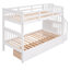 Lit superposé simple avec trois tiroirs Stairway-2129275773