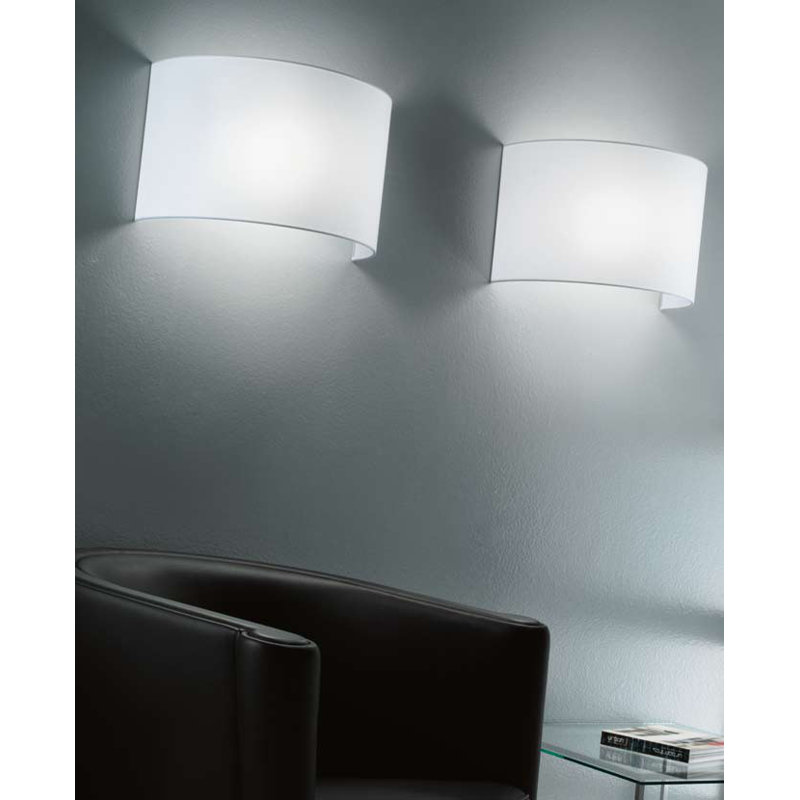 Fog 1 - Light Flush Mounted Sconce, White