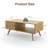 Neil 43" Rectangle Coffee Table With Storage For Living Room-681716600