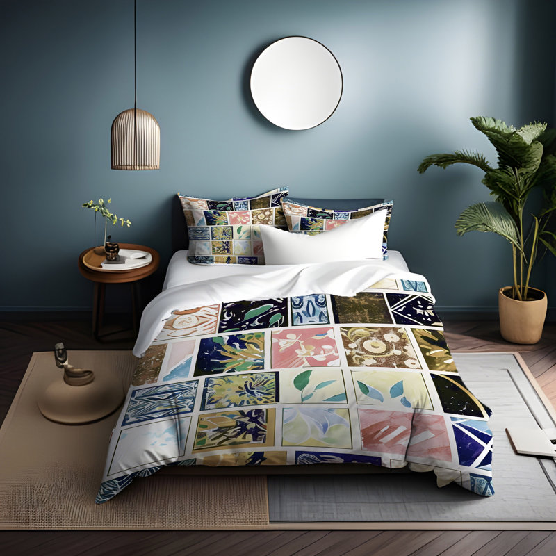 Ensemble de housse de couette , Housse de couette pour très grand lit et 2 très