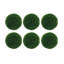 Boules de buis artificiel de 9,9 cm (3,9 po), ensemble de 6, décorations végétales artificielles pour table, vase, table basse ou cheminée.