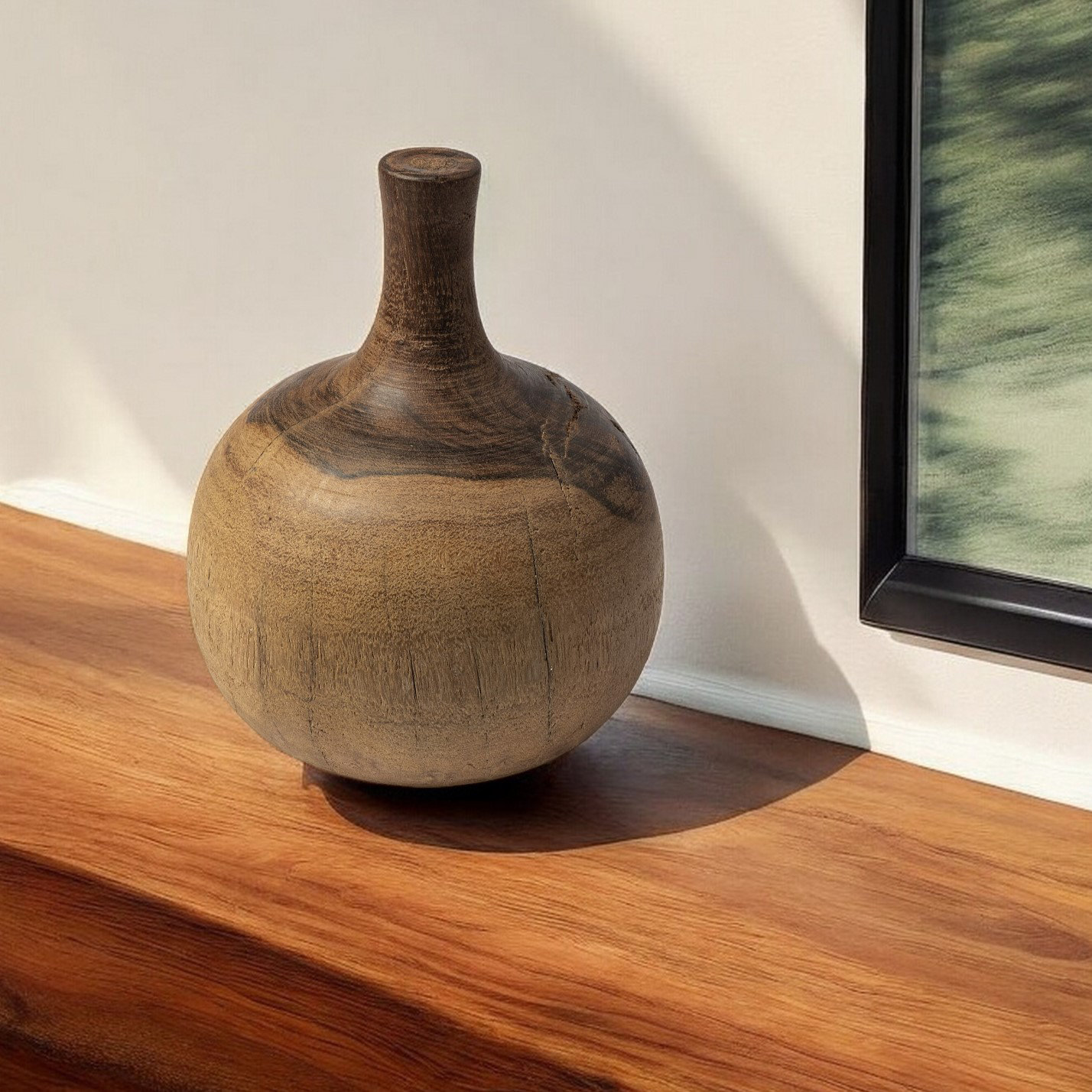 Wooden Table Vase - Medium main image 0