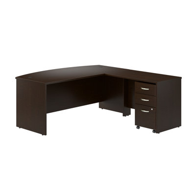 Series C Bow L-Shaped Computer Desk