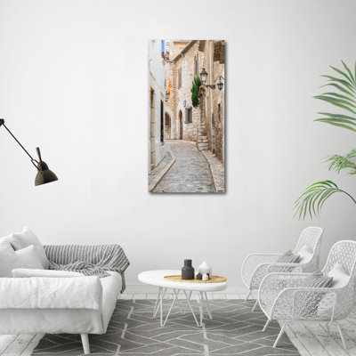 Streets In Spain - Wrapped Canvas Print