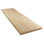 Comptoir de boucher non fini, établi en bois massif de 96 po x 25 po, comptoir de cuisine bricolage, bureau