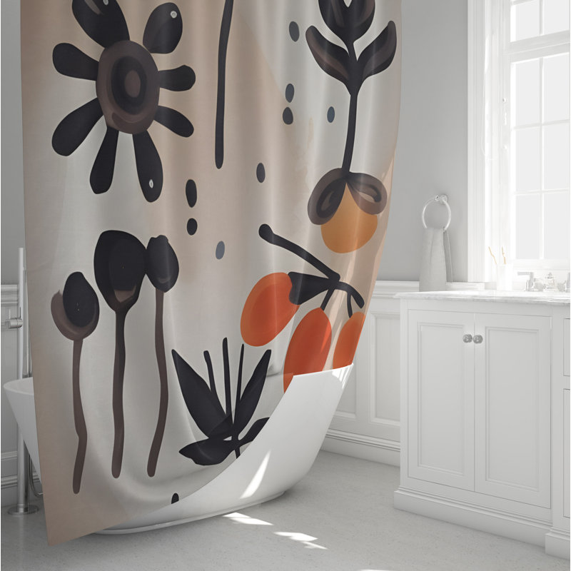 Rideau de douche Curtisa, H 72 po x l 70 po