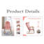 Chaise berçante réglable avec appui-tête-937461853