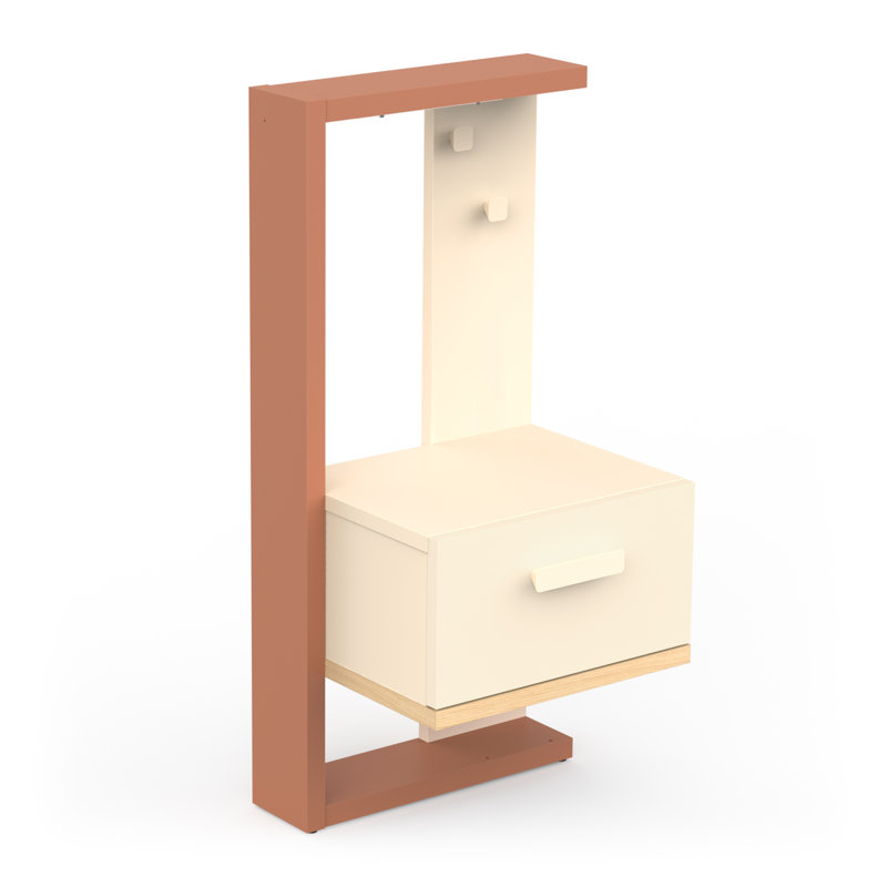 Zarmig 1 Drawer Nightstand