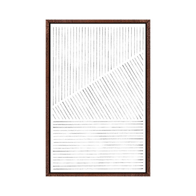 Abstract Geometric Lines - Print on Canvas