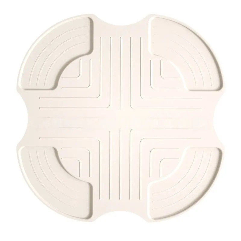 Air Fryer Trivets Silicone Non-Slip Heatproof Pads, White