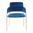 18.25'' H Velvet Upholstered Armchair-1767266239