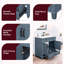 Armoire de salle de bain de style rétro 30 "avec lavabo en céramique-625712550