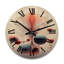 Horloge murale en bois massif Sadira-1593356235