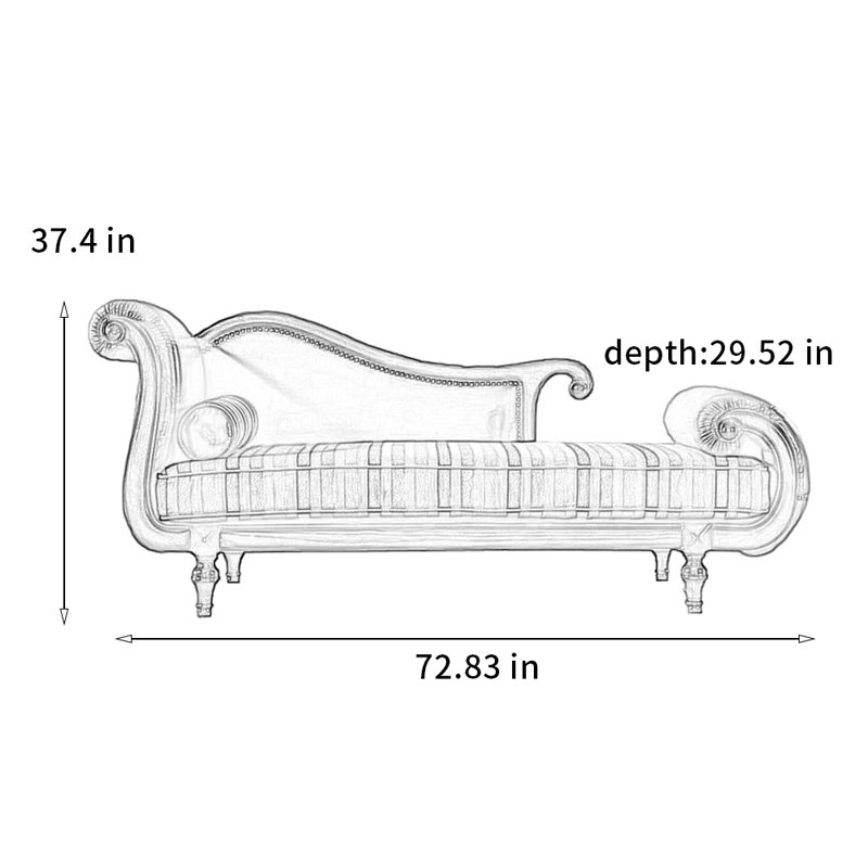 Chaise légère et luxueuse en bois massif