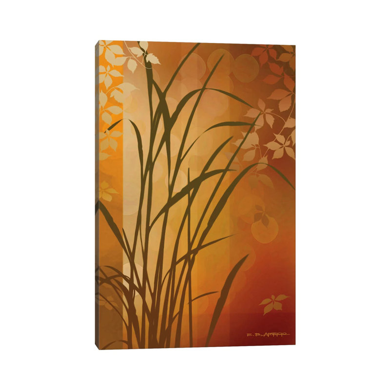 Autumn Sunset II 1 Piece Wrapped Canvas Wall Art, 20.32 cm H x 30.48 cm W
