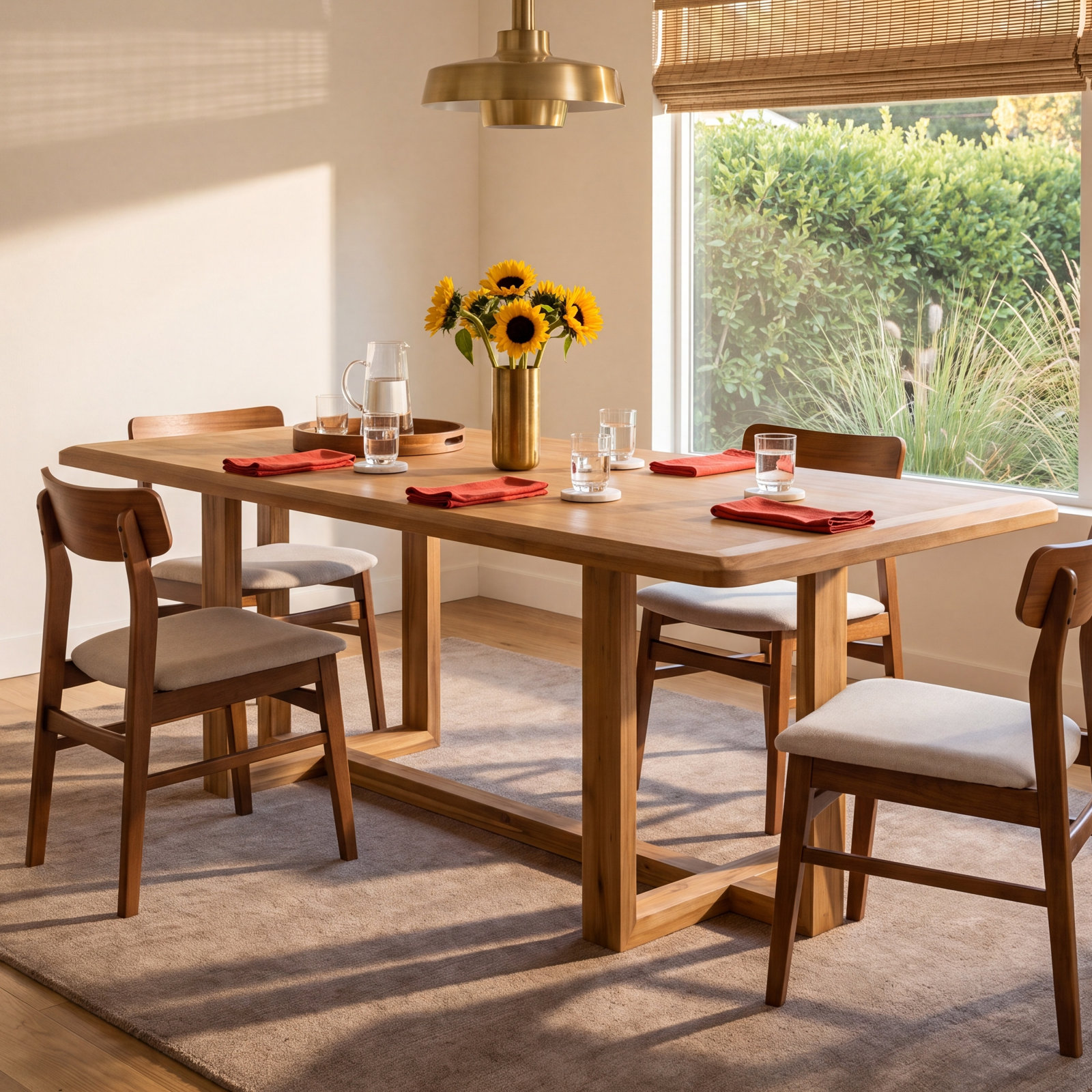 Daxton 83" Acacia Dining Table