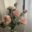 Bouquet de roses réalistes en soie 5 pièces - 3 roses artificielles pour la décoration intérieure, les mariages, les fêtes et les célébrations saisonnières-144788616