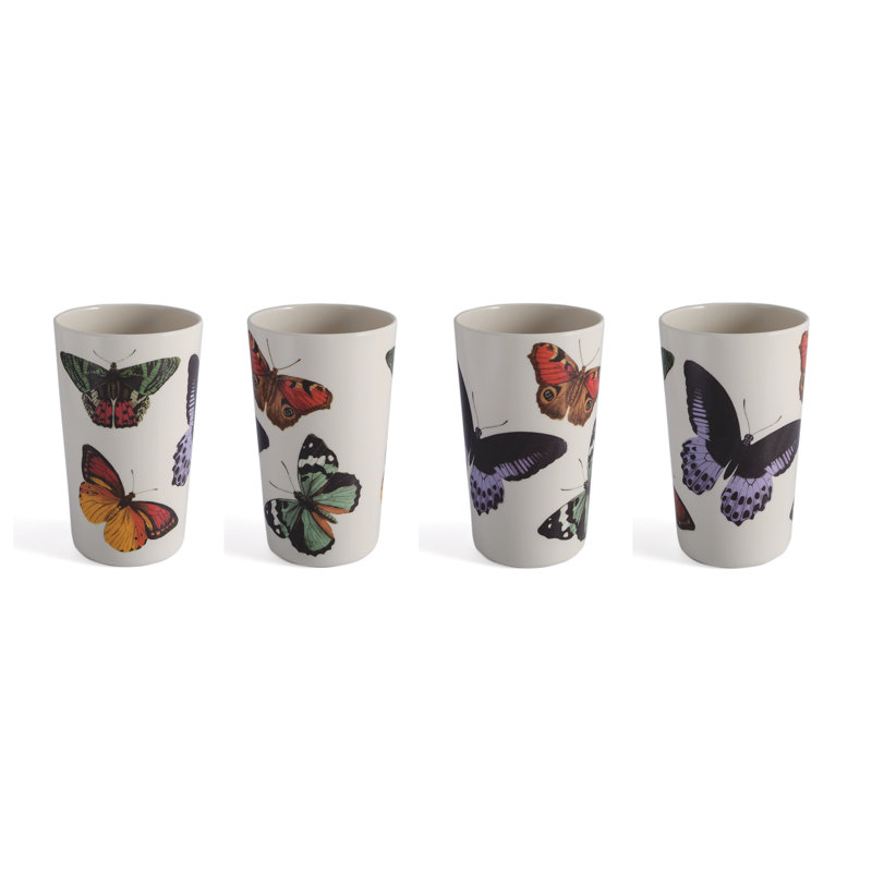 Metamorphosis 8oz. Melamine Drinking Glass Set