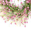 24 po Artificiel Boho Pampas Herbe verdure Feuillage grappe de fleurs sauvages Porte d'entrée Couronne de mariage Weclome Decor