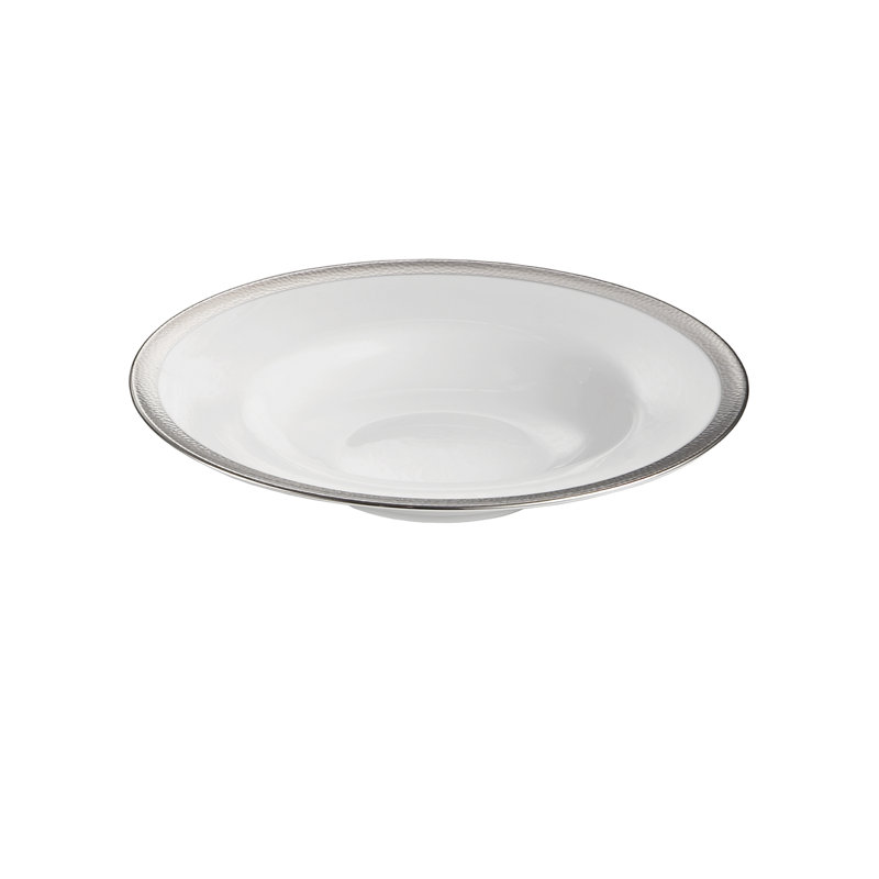 Smith Serving Bowl, Platinum
