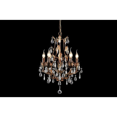 Aiken 6 - Light Candle Style Chandelier