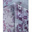 Tapis noué à la main de conception unique Ikat - bleu, 9 pi 1 po x 12 pi 1 po