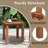 Idis Square Wood Outdoor Side Table , 17.5'' in. W 17.5'' in. D-1321502770