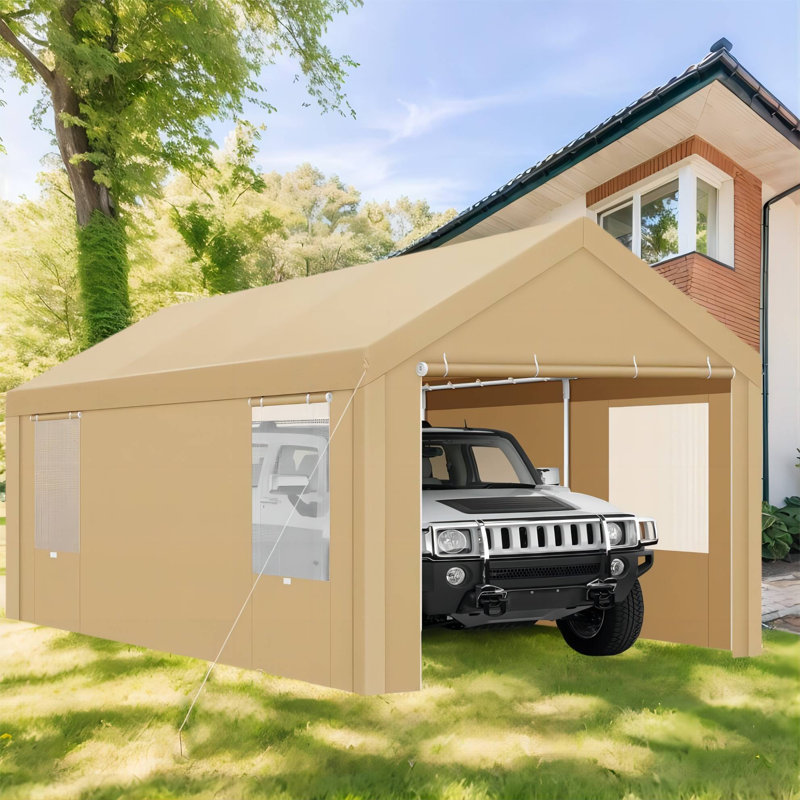 10 Ft. W x 20 Ft. D Garage, Beige