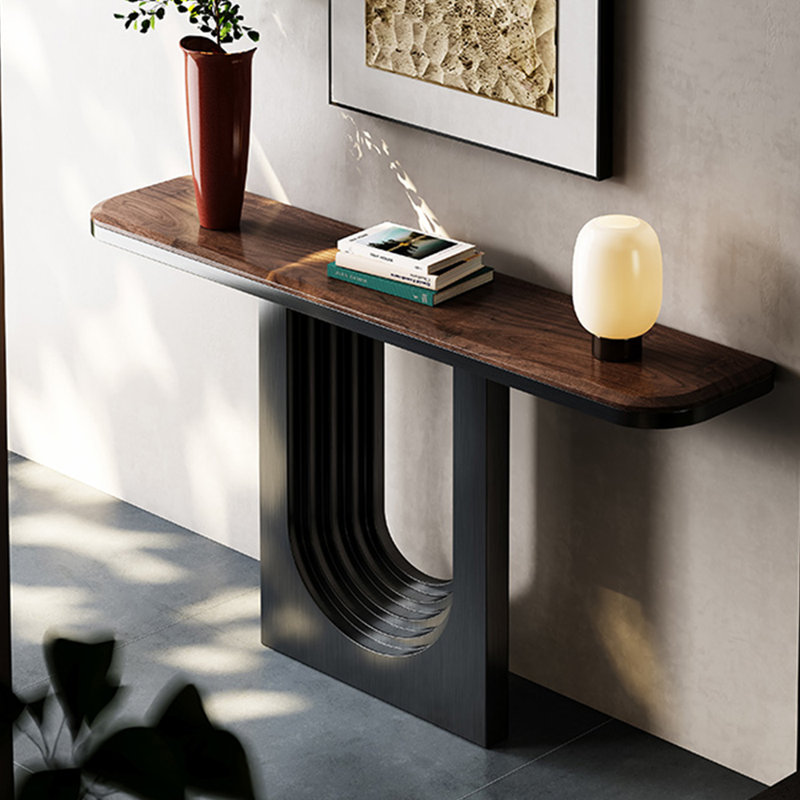 Console moderne moderne de luxe simple, H 33,5 po x l 59 po x P 13,8 po