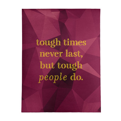 Quotes Chenille Indoor Rug