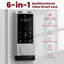 Serrure de porte intelligente G1 avec caméra et sonnette vidéo, pêne dormant d'entrée sans clé 6-en-1 avec empreinte digitale, Wi-Fi intégré, télécommande de l'application TUYA, audio bidirectionnel et vision nocturne-133339619