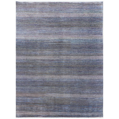 Striped Area Rug in Pink
