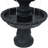 Bagley Pineapple Traditional Resin 4-Tier Outdoor Water Fountain - Black-1636499103