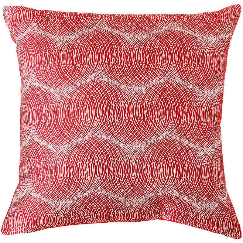 Throw Pillow, Burgundy