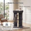Cat Tree Tower Bed with Hammock Ball Scratching Post Large Perch Beige-586162477-586162482