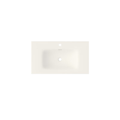 Lavabo de meuble-lavabo en résine Westop Stone