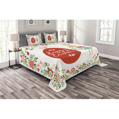 Animal Print Bedspread with Pillow Shams Included