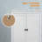 72" Freestanding 4-Door Kitchen Pantry
