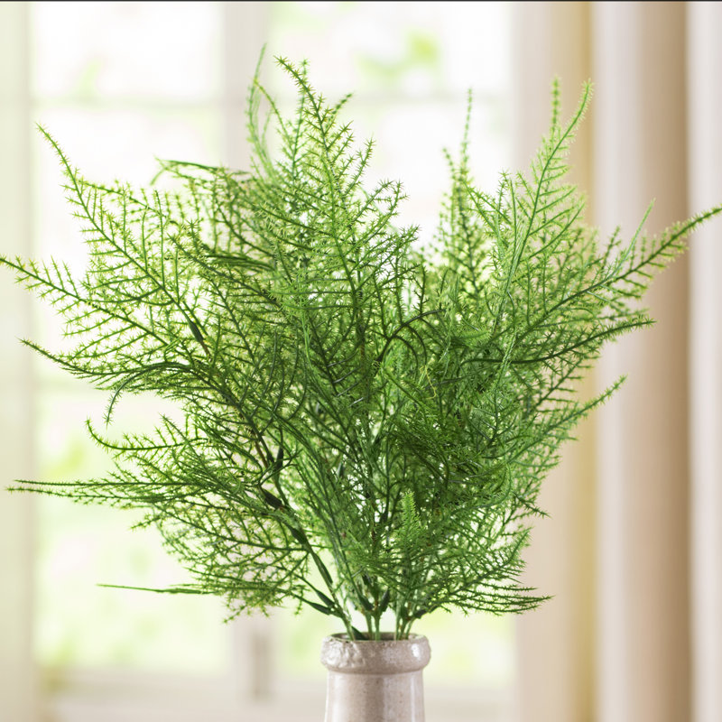 Buisson de fougère en dentelle artificielle, H 20 po x l 19 po x P 19 po