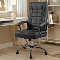 Latitude Run® Mykail Executive Office Chair with Lifting Headrest