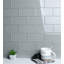 Carreau de mosaïque en verre à bord droit de qualité supérieure 3 po x 6 po-45637466
