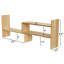 Organisateur de bureau en bois massif Planada-886820768