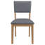 Chaise d'appoint rembourrée Kiarna