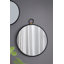Miroir mural 24 po x 27 po avec cadre noir