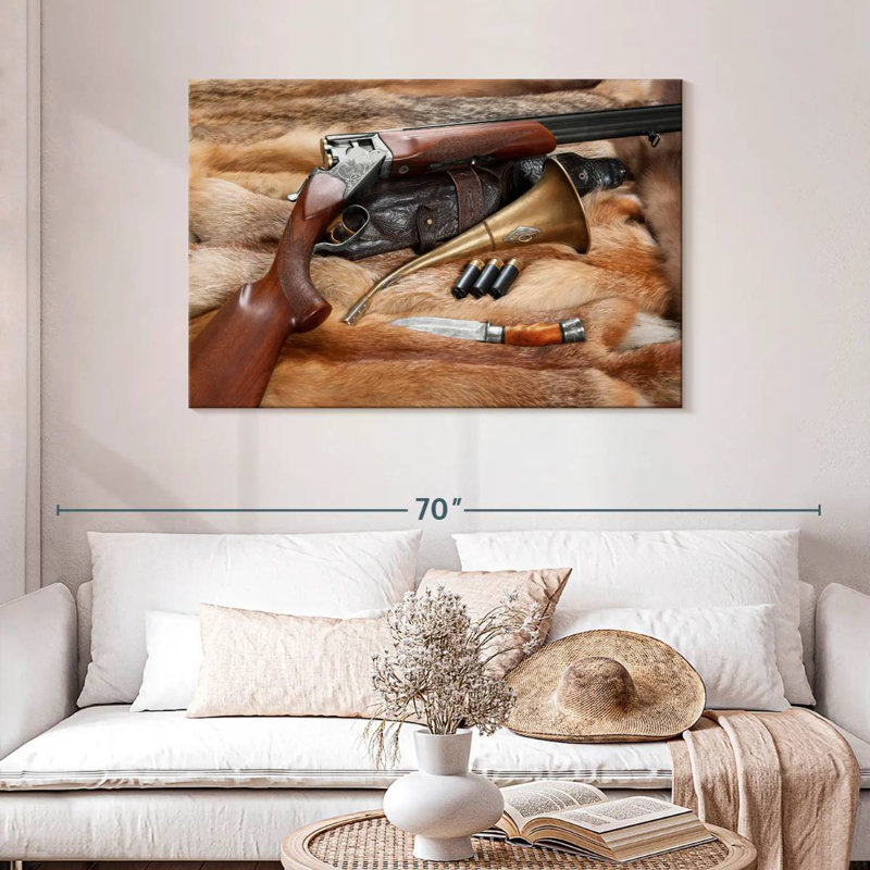Senne Hunting Things, 30" H x 45" W