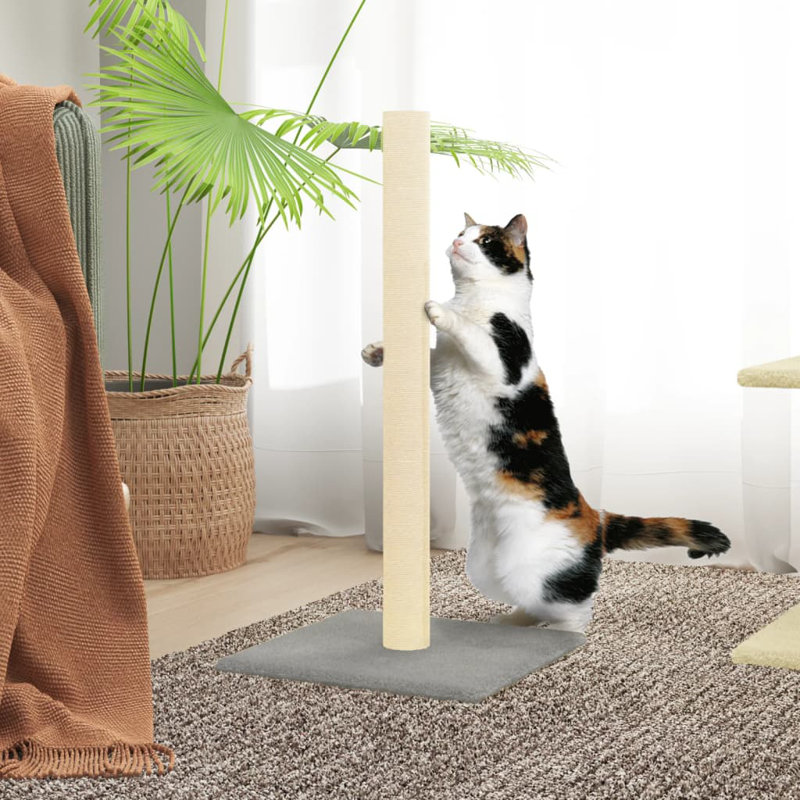 Rivera Cat Tree, 45cm H x 22cm W x 22cm D, Light Grey