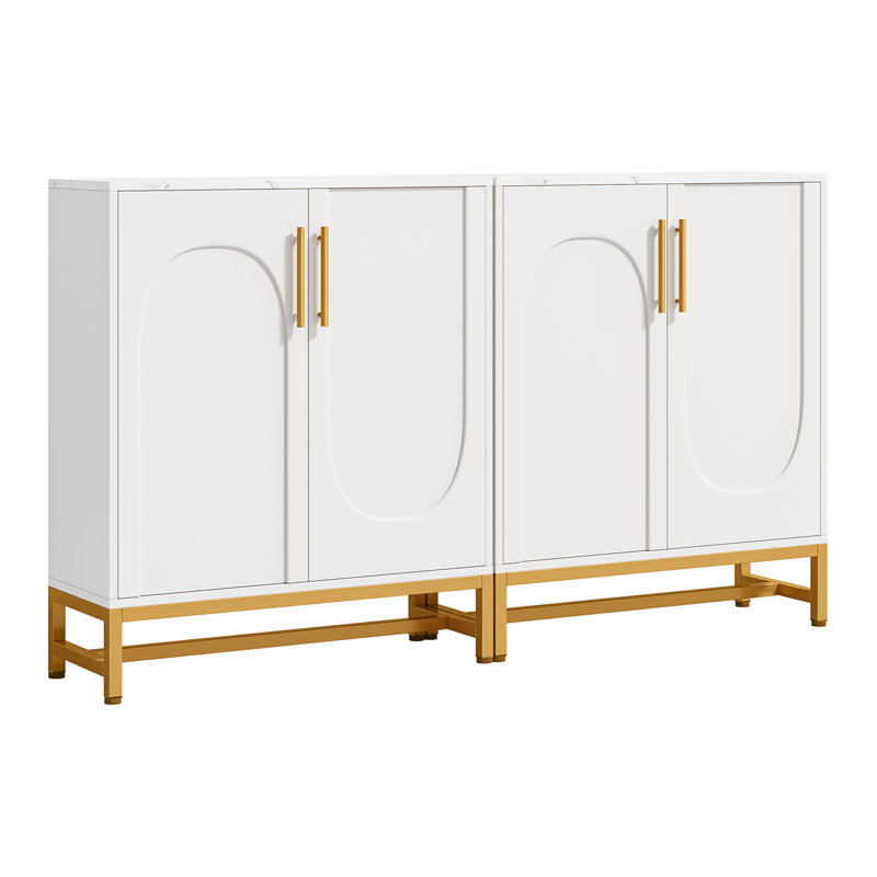 Buffet moderne avec tablettes réglables